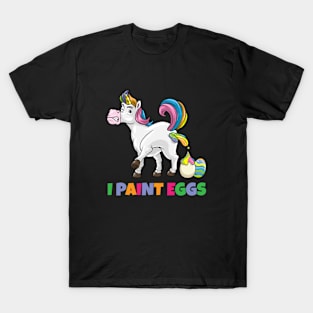 Easter Unicorn Fan Egg Hunt T-Shirt